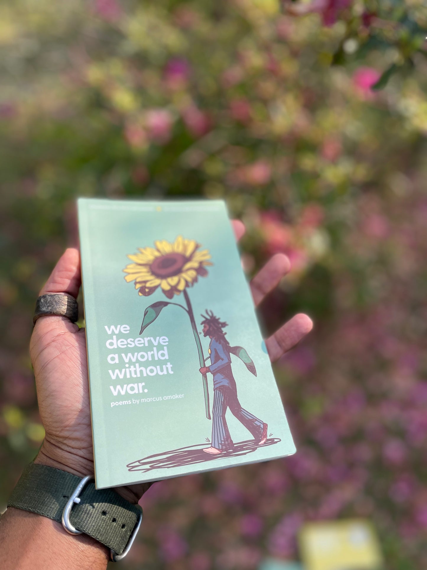 we deserve a world without war (print version - signed)