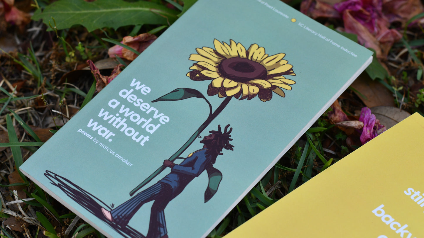 we deserve a world without war (print version - signed)