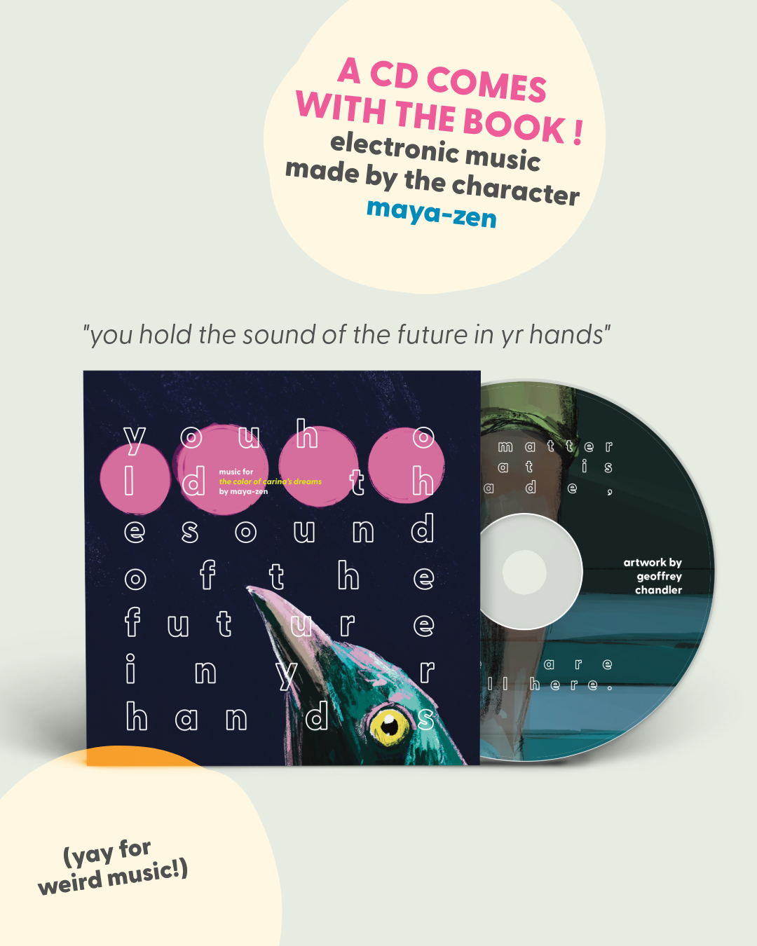 The Color of Carina’s Dreams (signed - with CD & sticker!)