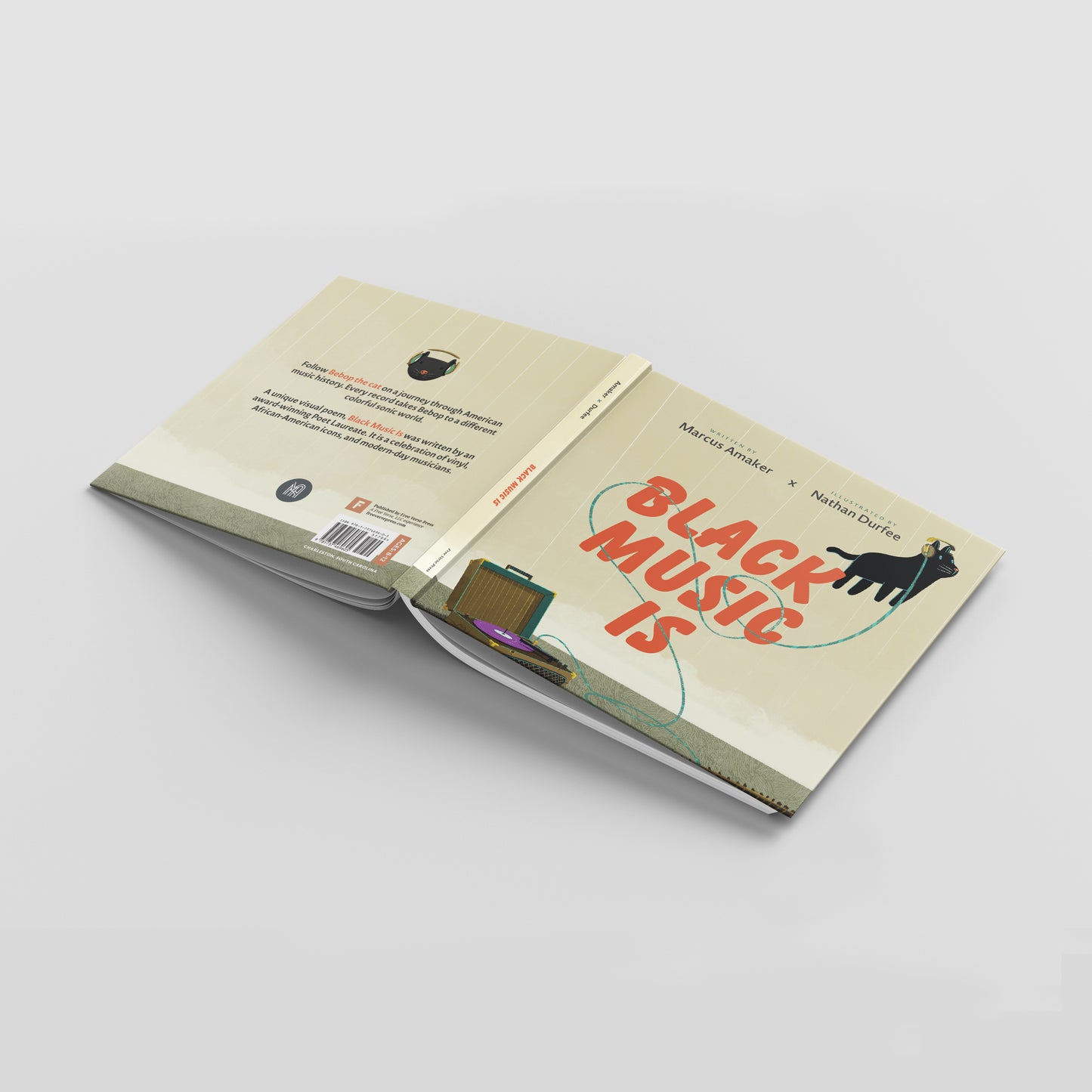 Black Music Is (hardback book - signed)