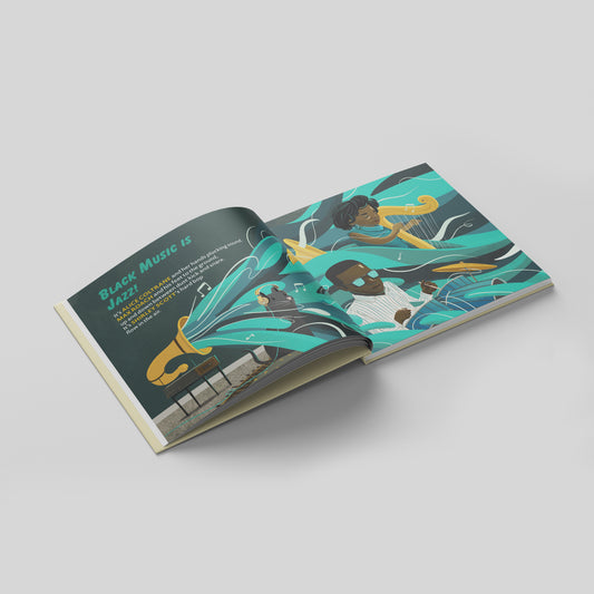 Black Music Is (hardback book - signed)