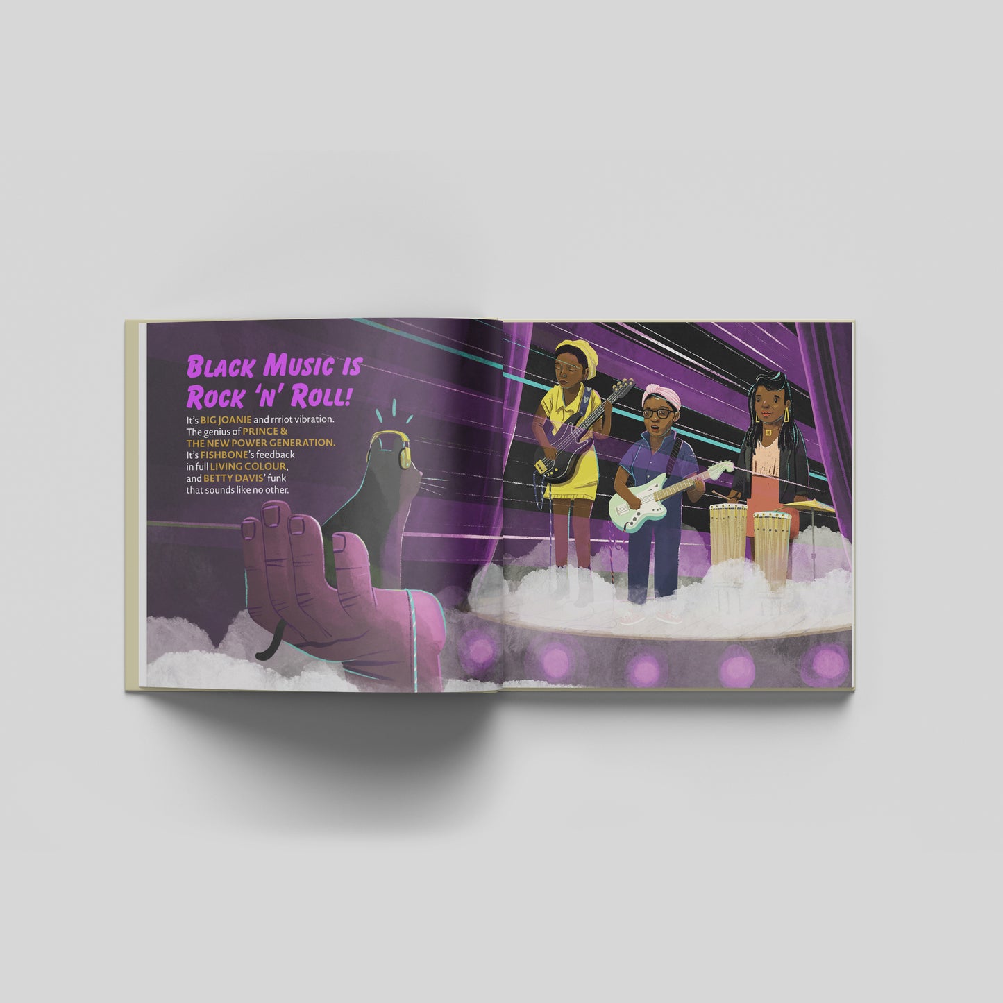 Black Music Is (hardback book - signed)